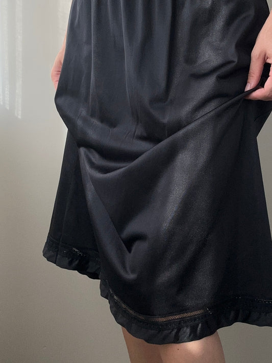 Black Lingerie Skirt (M-L-XL)