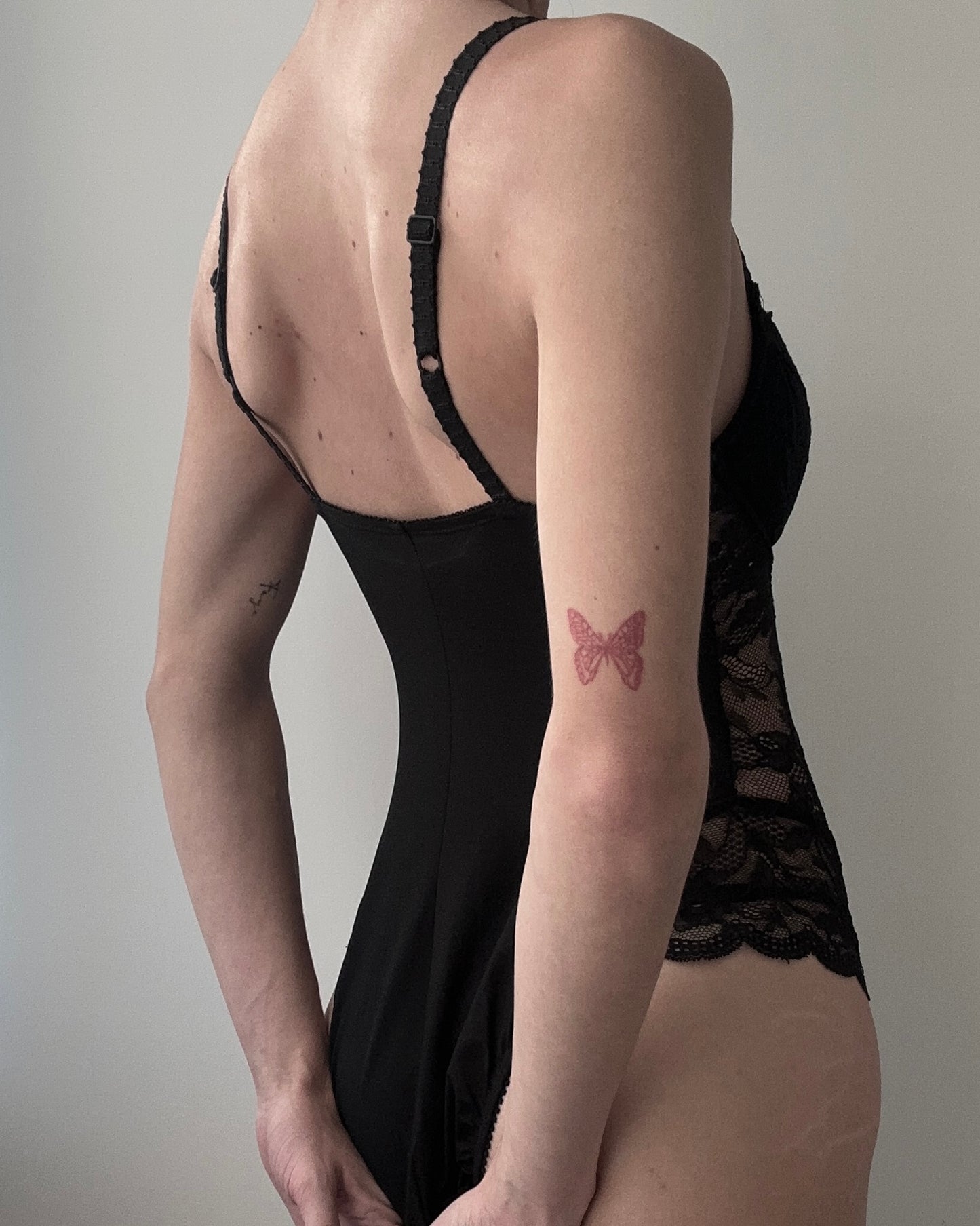 Malizia by La Perla Black Lace Body (XS)