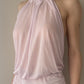 La Perla - Lilac Pink Sheer Floral Halter Bodysuit (M-L)
