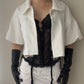 Marc Jacobs Cropped 3/4 Trumpet Sleeved Jacket (S)
