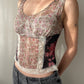 Max Mara (Max&Co.) 100% Silk Sheer Floral Top (XS)
