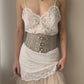 Diesel Leather Tripple Fastening Corset Belt (XS)