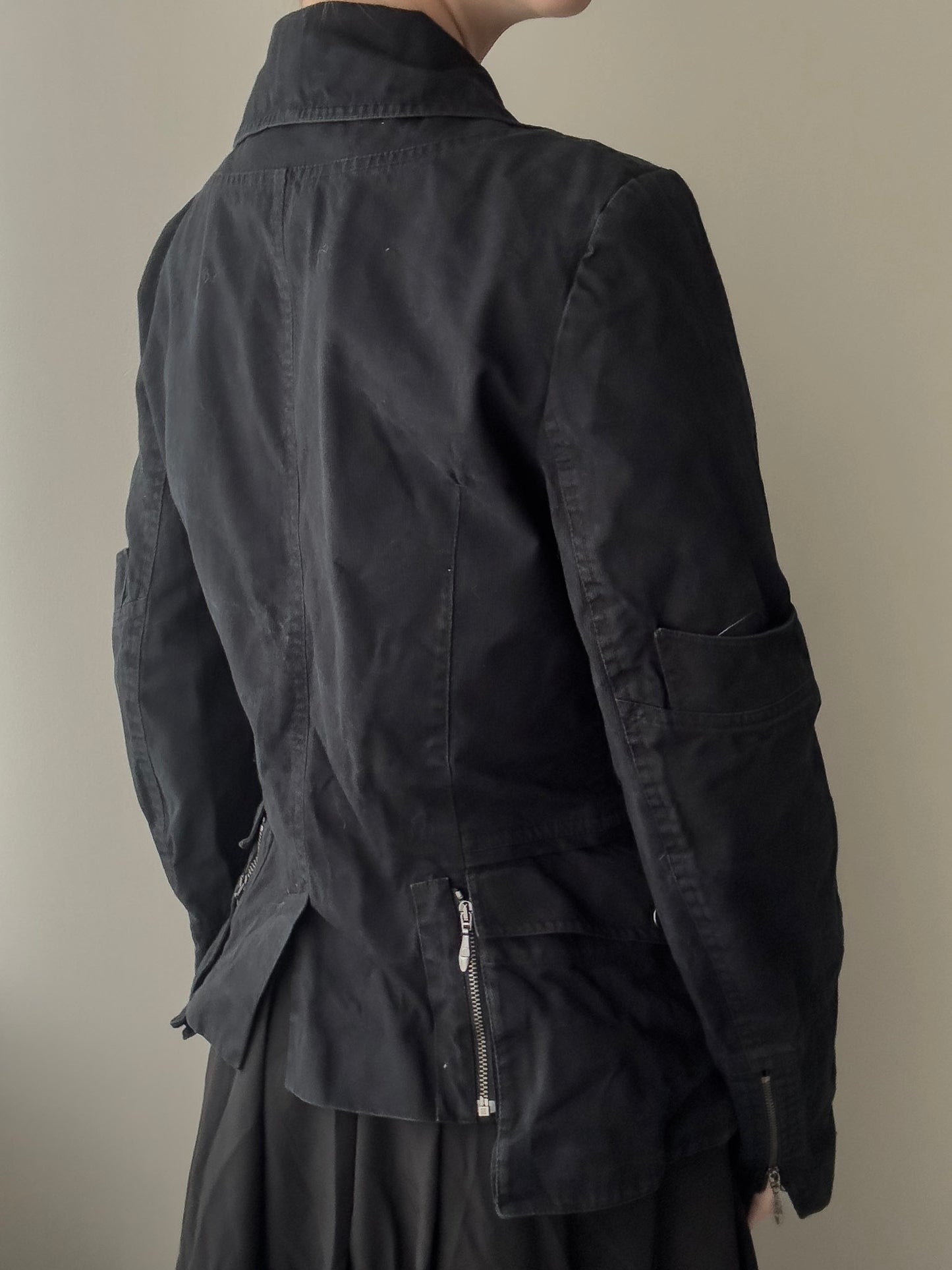 Helena Sorel Black Single-breasted Blazer / Jacket (S)