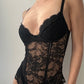 Malizia by La Perla Black Lace Body (XS)