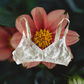 White Triangle Lace Bra 60s Style (75B/34B)