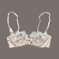 Silk Light Pink Bra With Lace And Ribbons (75B/34B)