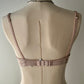 Silk Light Pink Bra With Lace And Ribbons (75B/34B)