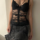 La Perla Black Lace Corselette (75B/34B) + Bottom (S)