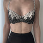 Vintage Push-up Polkadot Lingerie Set (75B/34B)