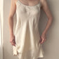 Malizia by La Perla - 100% Silk Champagne Slip Dress (S-M)
