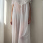Vintage Sheer and Lace Nightgown + Dressing Gown (L-XL)