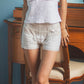 Sheer Lace Ruched Short (XS)