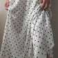 La Perla 90s Polkadot Maxi Dress / Nightgown with Lace Details (S-M)