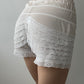 Sheer Lace Ruched Short (XS)