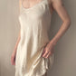 Malizia by La Perla - 100% Silk Champagne Slip Dress (S-M)
