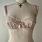 Silk Light Pink Bra With Lace And Ribbons (75B/34B)