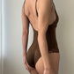 Vintage Italian Brand Brown Body With Lace (XS)