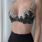 Vintage Push-up Polkadot Lingerie Set (75B/34B)