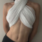 White Sheer Multi Wearable Shawl