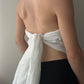 White Sheer Multi Wearable Shawl