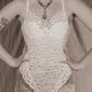 La Perla White Floral Lace Body (S)