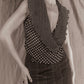 Ravage Polka Dot Sheer Ruffled Wrap Top (XS)