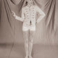 Linen Beige Military/Majorette Jacket (XS-S)